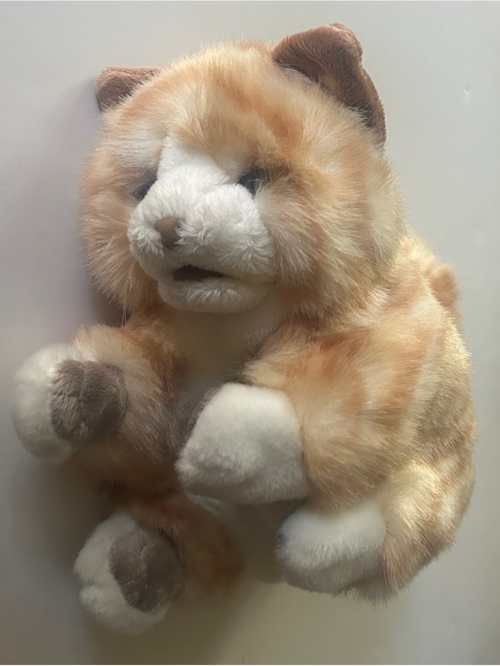 Folkmanis Tabby Kitten Hand Puppet Kitty Cat Plush